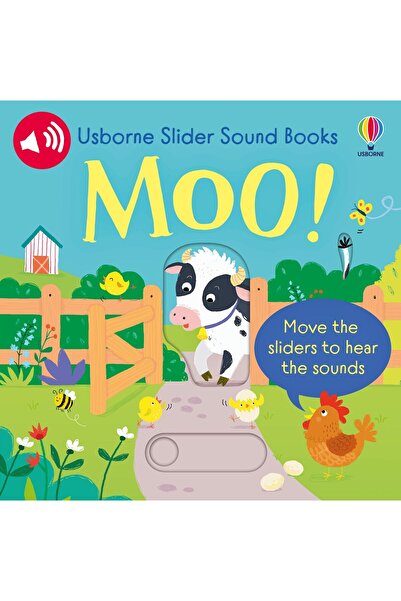 Usborne Sound book, SLIDER SOUND BOOKS MOO!,