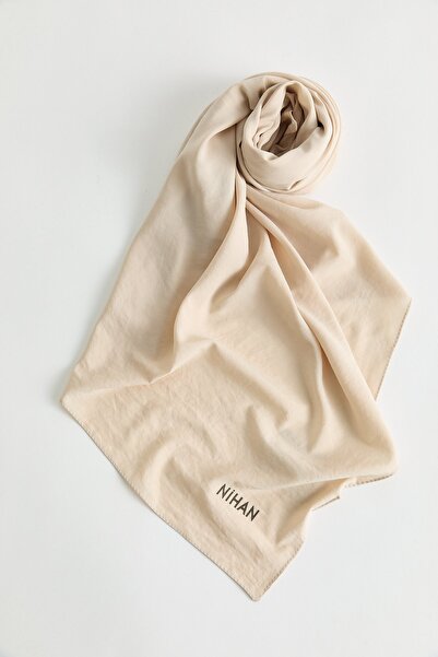Nihan %100 Pamuk Fresh Eşarp Kum