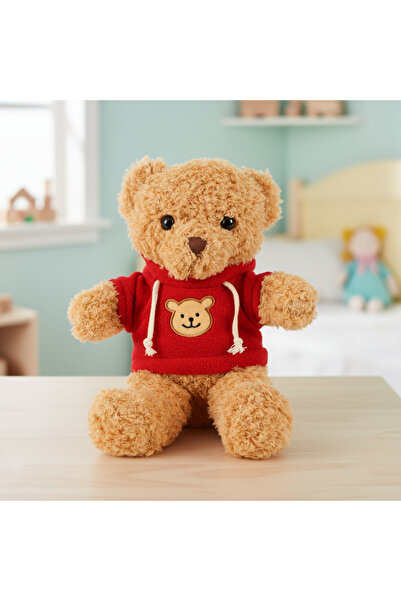 zola Jucarie de plus ursulet cu hanorac, umplutura hipoalergenica, υλικό εξωτ...