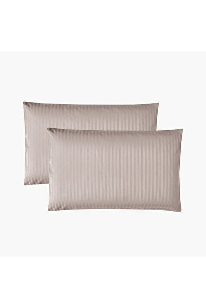 unique home collection Unique Home 6-Piece Striped Microfibre King Comforter Set - 260x240 cms