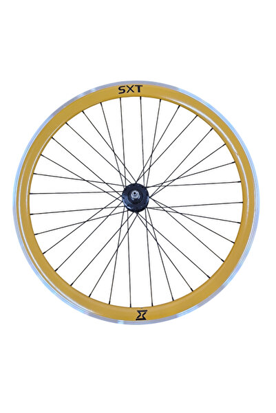 SXT Single Speed/Fixie Rear Wheel 700-32H 40 mm Orange