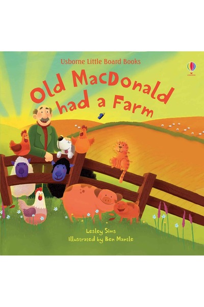 Usborne Mică carte cartonată, CARTE CARTONATĂ VECHE MACDONALD, Usborne,
