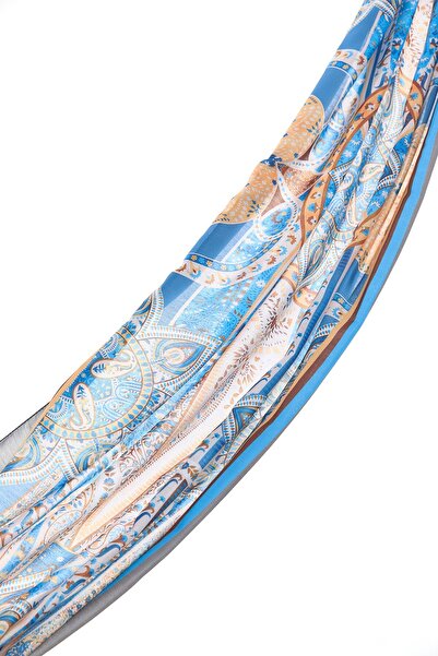 Nihan Desenli Soft Şal Antrasit