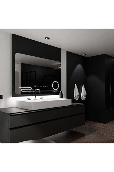 ALC-Shop Oglinda LED Rectangulara, 100x60cm, Harmonie MotionGlow Marcello, Sistem Dezaburire, Lupa Cosmetica