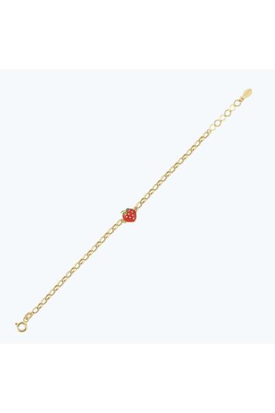 Altınbaş Altın Çocuk Çilek Bileklik