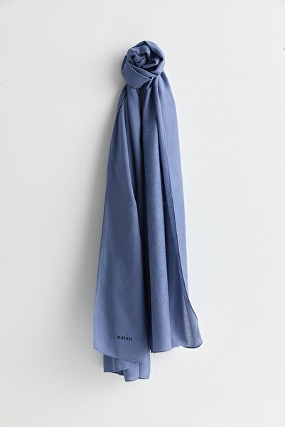 Nihan Pamuk-Modal Şal İndigo