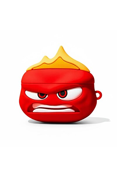 Microsonic AirPods Pro 3 Kılıf Cartoon Figürlü Silikon Crtn-Fgr-Dsny-Angr