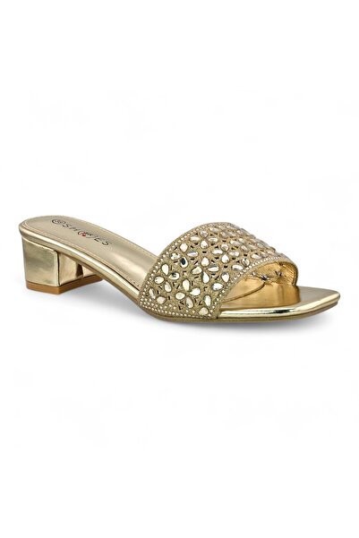 Sunrise Pearl Embellishment Open Heel