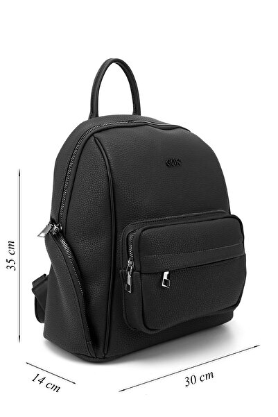 GÖNDERİ(R) Women's Black Handbag and Backpack