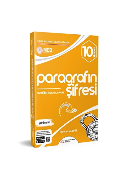 Paragrafın Şifresi Yayınları 10.SINIF PARAGRAFIN ŞİFRESİ