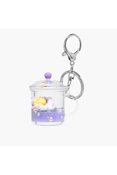 Lifestyle Charm Accent Keyring with Lobster Hook