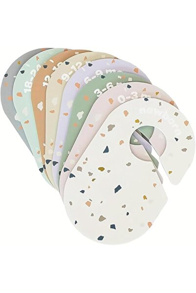 Generic Mikoz Baby Closet Dividers, 8-Pack Cardboard Double-Sided Nursery Clo...