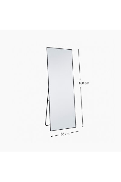 Ebticar Standing Mirror – Black