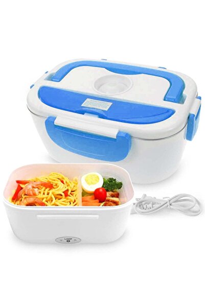 Generic Electric Lunch Box, 2-in-1 Portable Food Warmer, 12V/110V/220V, 1.5L, 304 Stainless Steel