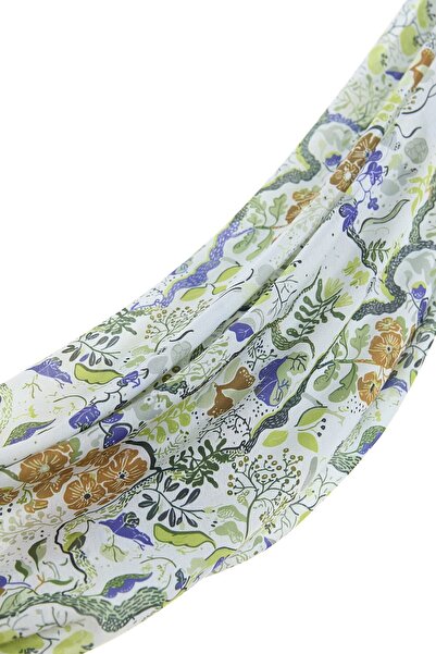 Nihan Desenli Soft Eşarp Ada Çayı