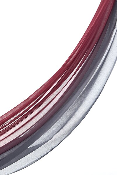 Nihan Renk Geçişli Şal Bordo