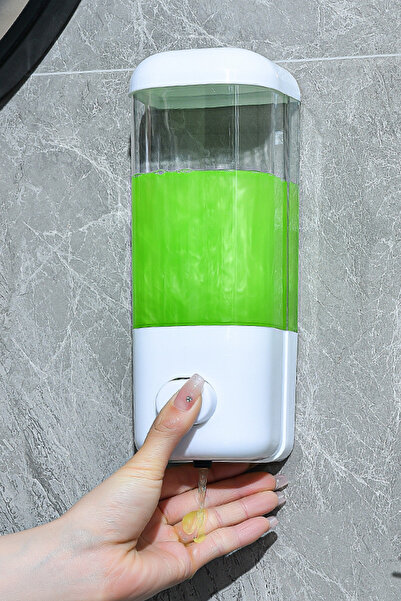 Muchmy موزع صابون حائطي سهل التركيب مصنوع من البلاستيك الفاخر، منظم صابون للحمام