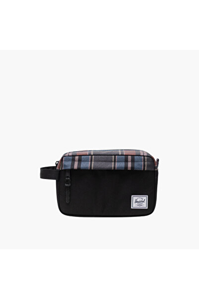 Herschel Supply Co. منظم مجوهرات من هيرشل سابلاي، مكون من حجرتين، مزود بسحاب ...