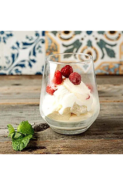 dealshopromania Set de 12 pahare de sticlă pentru apă sau suc KING 350 ml TER...