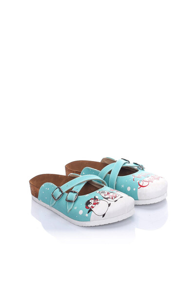 Streetfly New Year Themed Printed Colorful Women's Slippers