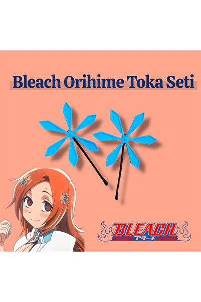 Bilgin Üretim Bleach Orihime Inoue Cosplay Saç Tokası – 3D Yazıcı Üretim