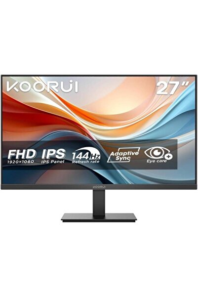 Koorui E2711K 27" IPS FHD 144Hz Monitor (5ms, 99% sRGB, Low Blue Light)