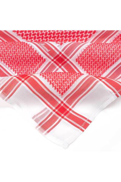 MASARAT Men's Shemagh, Red, Size 55