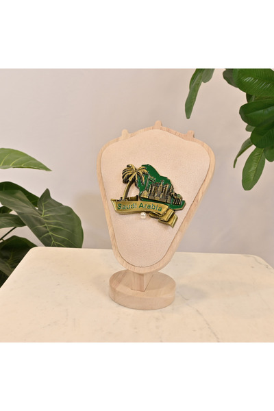 Crafted by Lifestyle Saudi Arabia Map Brooch