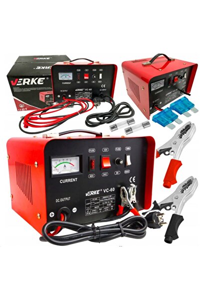 VERKE Redresor, incarcator baterii, incarcare rapida, 12-24V, 30 A,