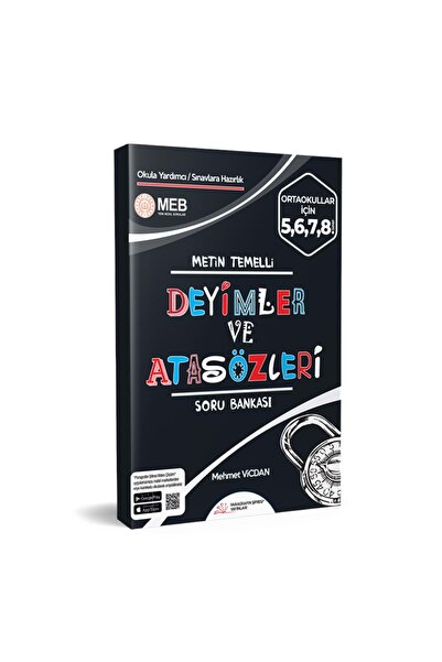 Paragrafın Şifresi Yayınları DEYİMLER VE ATASÖZLERİ SORU BANKASI