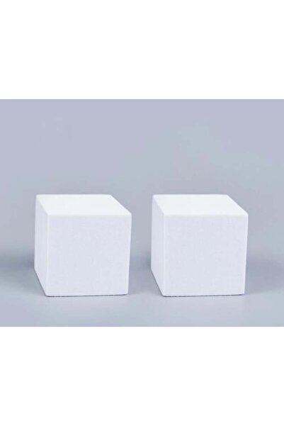 SYF مكعب فلين 8×8 سم للفن - قطعتين