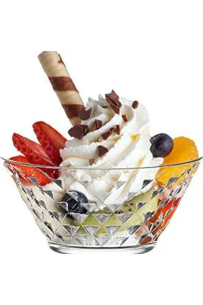 dealshopromania Set de 6 boluri din sticlă Lav Artemis 330 ml Eleganță și fun...