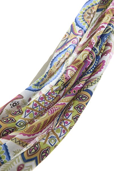 Nihan Desenli Soft Eşarp Kekik