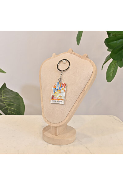 Crafted by Lifestyle Saudi Arabia Landmark Keychain