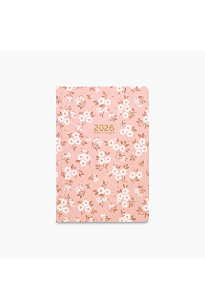 Lifestyle مخطط أسبوعي بطبعات الأزهار لعام ٢٠٢٦