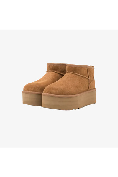 UGG Cizmă clasică Ultra Mini cu platformă „Chestnut”