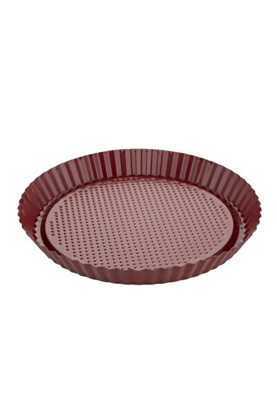 Florentyna Round tart baking dish, carbon steel, non-stick coating, 28 x 3 cm...