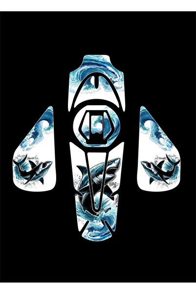 Bajaj Pulsar Ns200 Tank Pad Shark