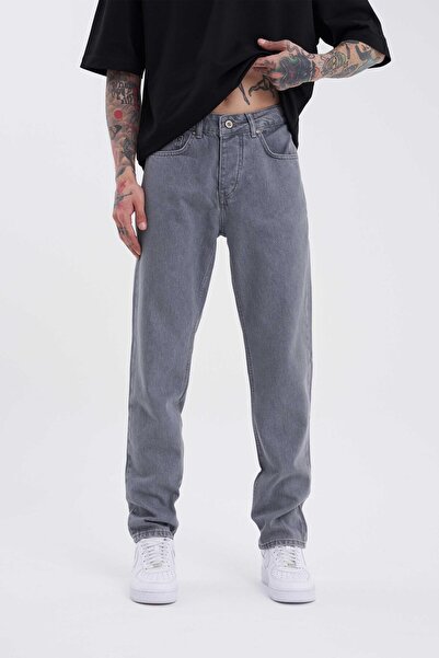 Machinist Men's Loose Fit Jeans Gray