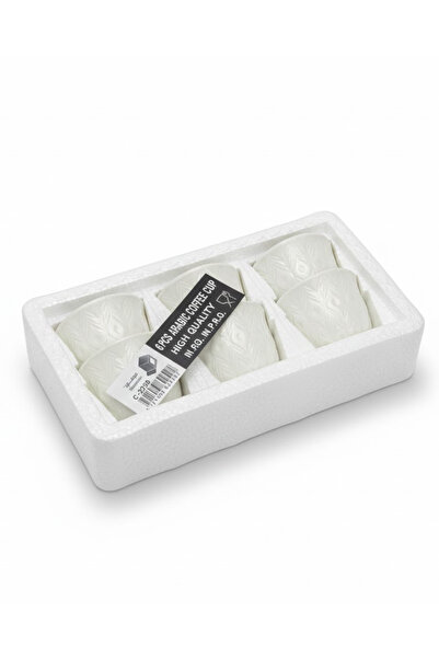 mawfoor طقم فناجيل قهوة سعودية فاخرة موفور - 6 حبات