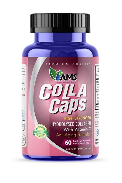 AMS Collacaps Hydrolysed Collagen Tablet (60 Pieces)