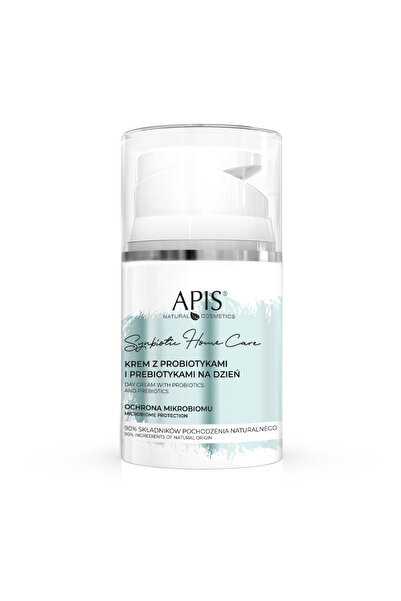 Apis Natural Cosmetics Crema de zi Synbiotic Care cu pre si probiotice pentru protectia microbiomului, 50 ml
