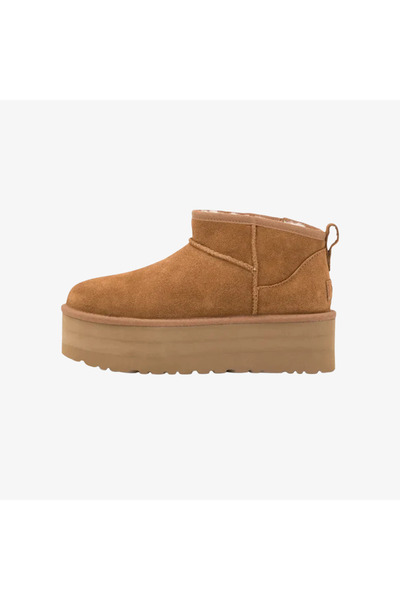 UGG Cizmă clasică Ultra Mini cu platformă „Chestnut”