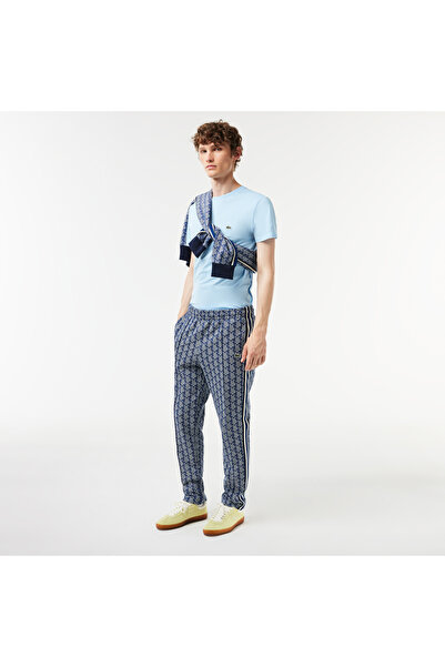 Lacoste Monogram Erkek Mavi Eşofman Altı