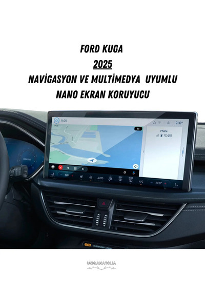 UniqAnatolia Ford Kuga 2025 Navigation and Multimedia Compatible Nano Screen Protector