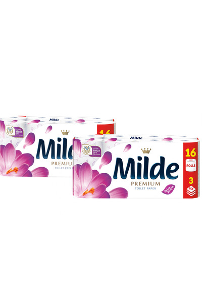 Midlee Set 2 bucati- MILDE RELAX PURPLE 16 role per pachet - THICK ABSORB (to...