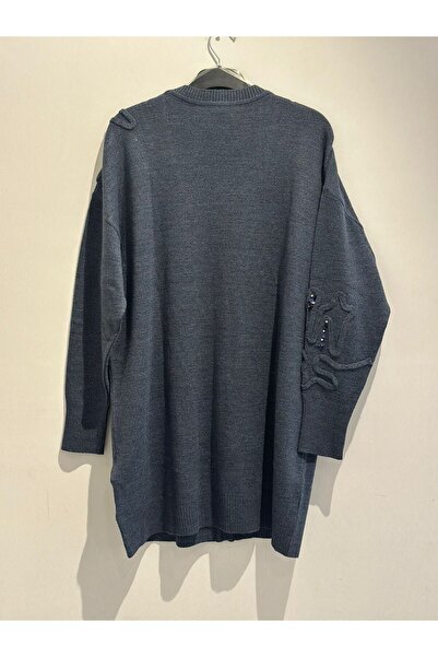 Kayra Πλεκτό ζακέτα με λεπτομέρειες από παγιέτες