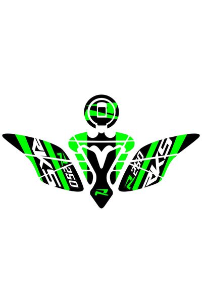 RKS R250 Yeşil Siyah Tank Pad