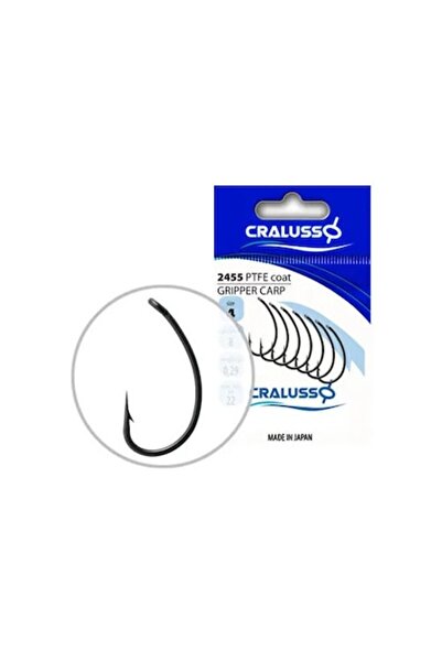 EnergoTeam Cârlige Cralluso Gripper pentru crap acoperite cu teflon, ochi, di...