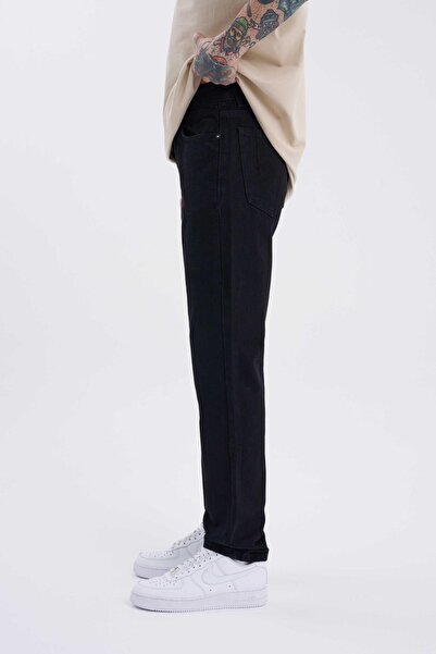 Machinist Men's Loose Fit Jeans Black